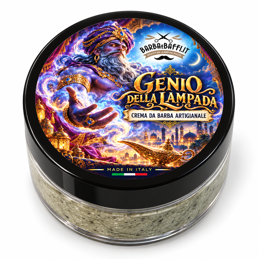 Genio della Lampada, crema da barba artigianale 150 ml