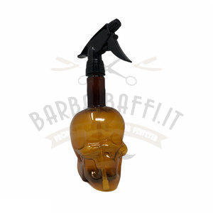 Spruzzo per Barbiere Bottiglia Skull Brown 500 ml