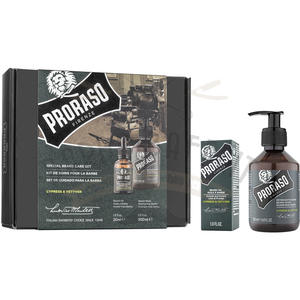 Duo Pack Cipressy Vetiver Shampoo+Olio Barba Proraso 400747
