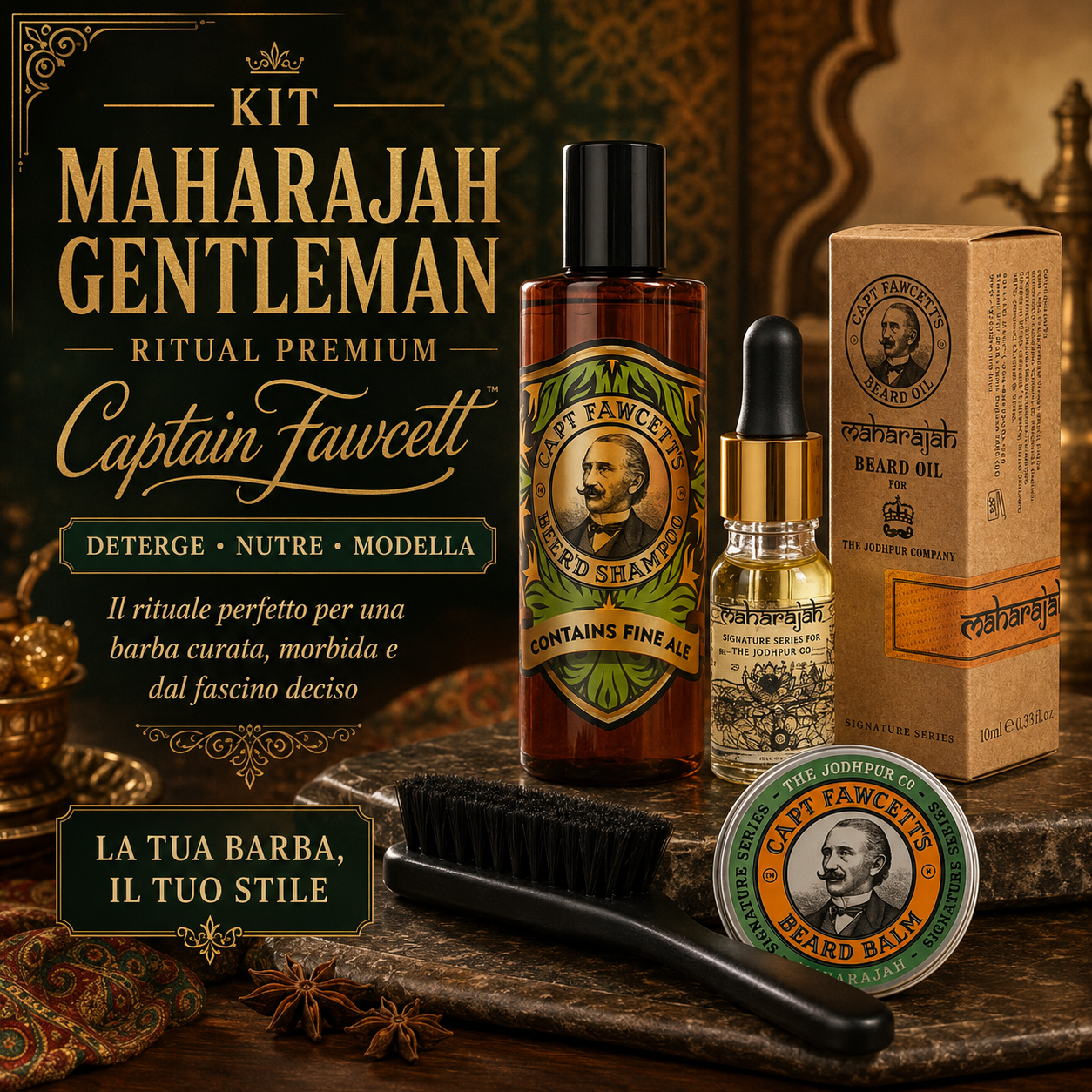 Maharajah Gentleman – Ritual Premium Captain Fawcett