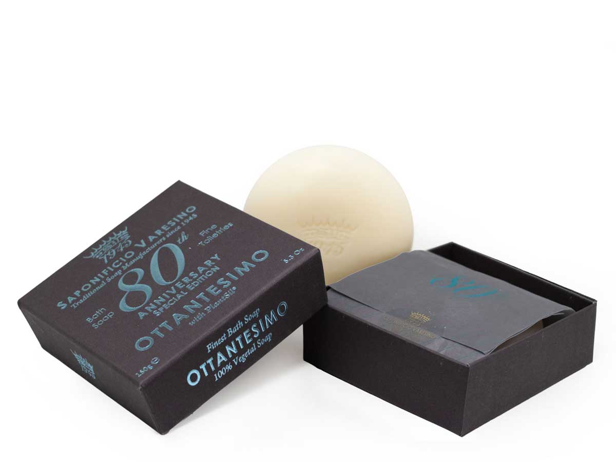 Sapone da Bagno Saponificio Varesino 80° Anniversary 150 gr
