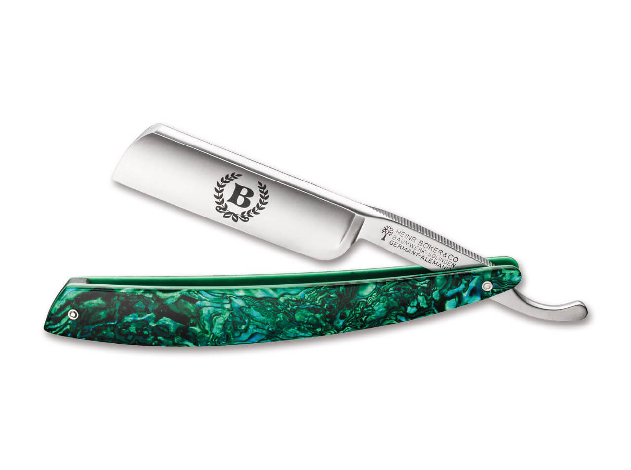 Rasoio Mano Libera Abalone Boker 140209