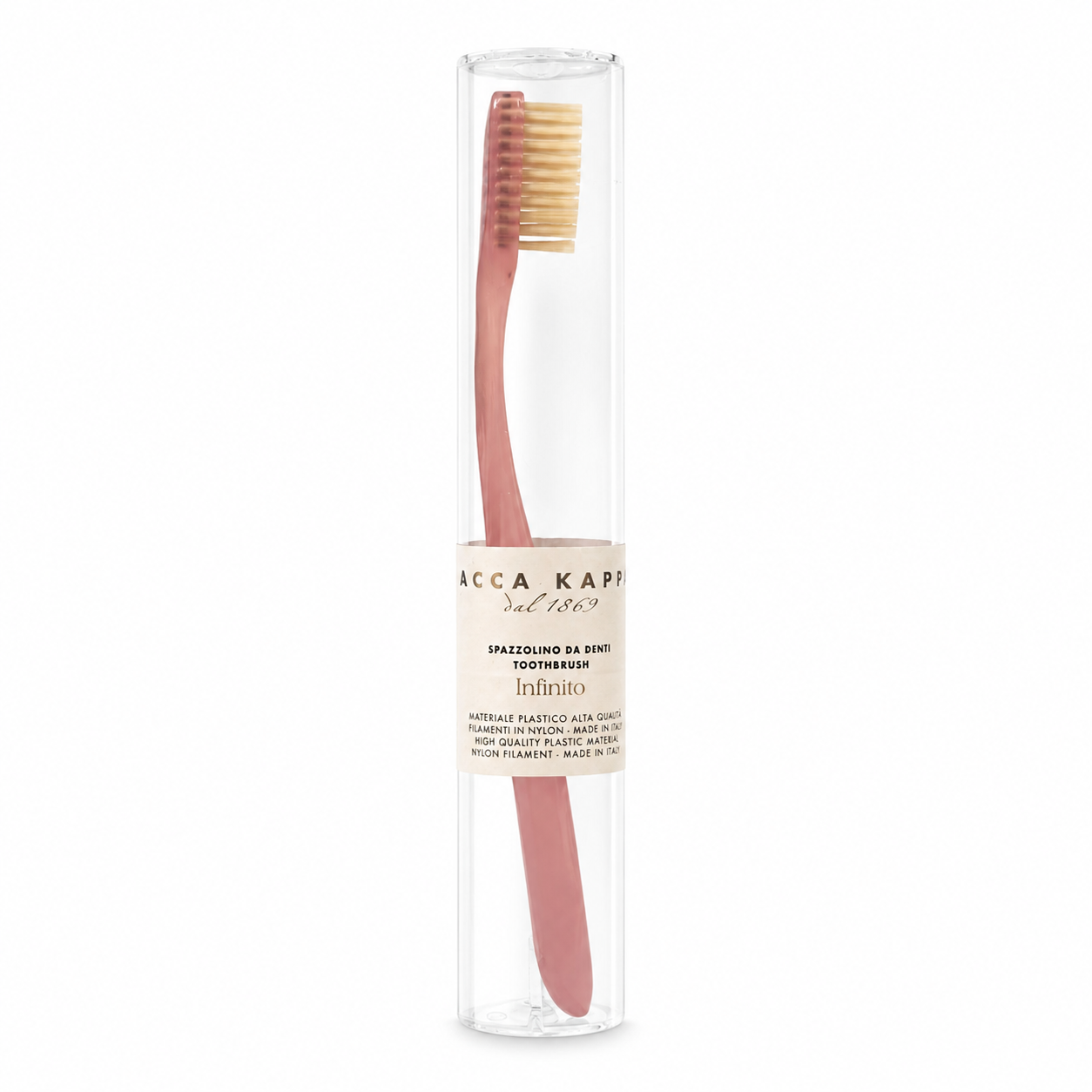 Spazzolino da Denti Infinito Nylon Hard Rosa Acca Kappa