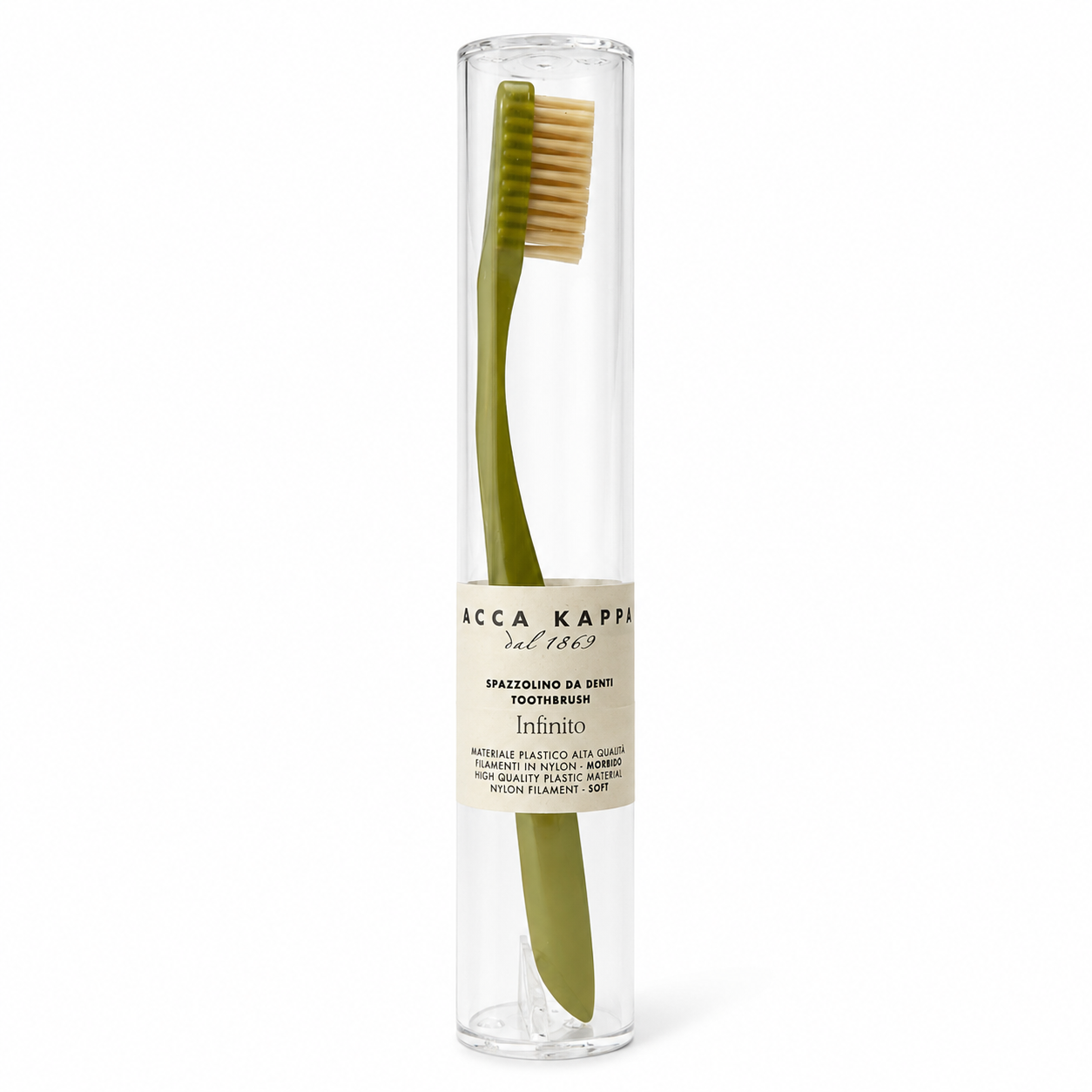 Spazzolino da Denti Infinito Nylon Soft Verde Acca Kappa