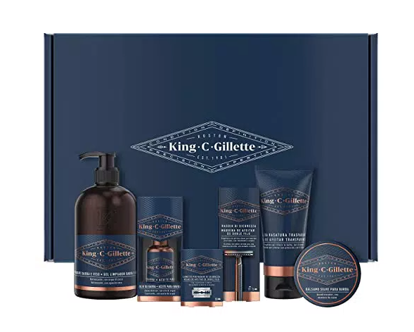 Set Completo Rasatura e Cura Barba King Gillette