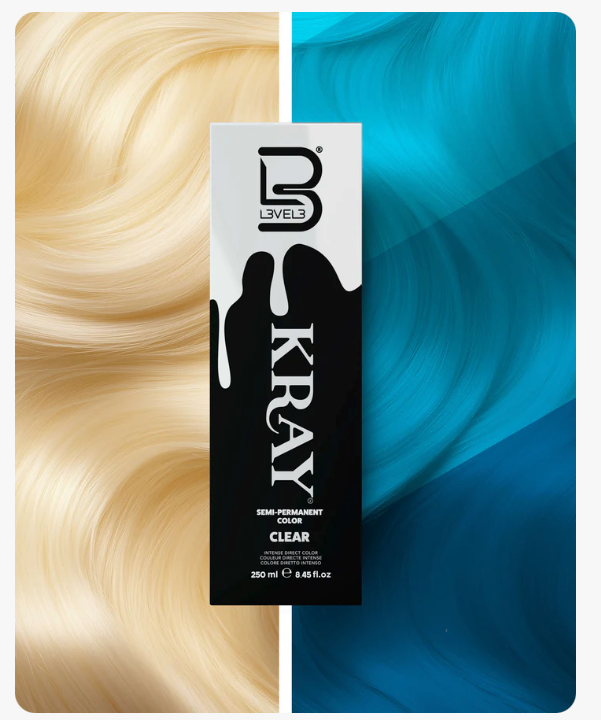 Kray Color Semi Permanente per Capelli Level 3 Clear 250 ml