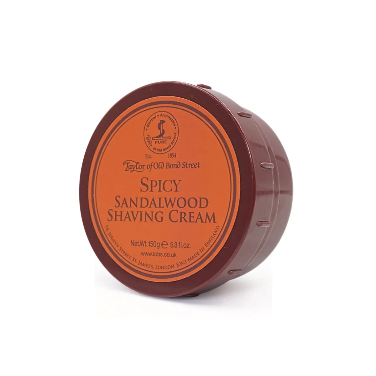 Crema da Barba Spicy Sandalwood Taylor 150 ml