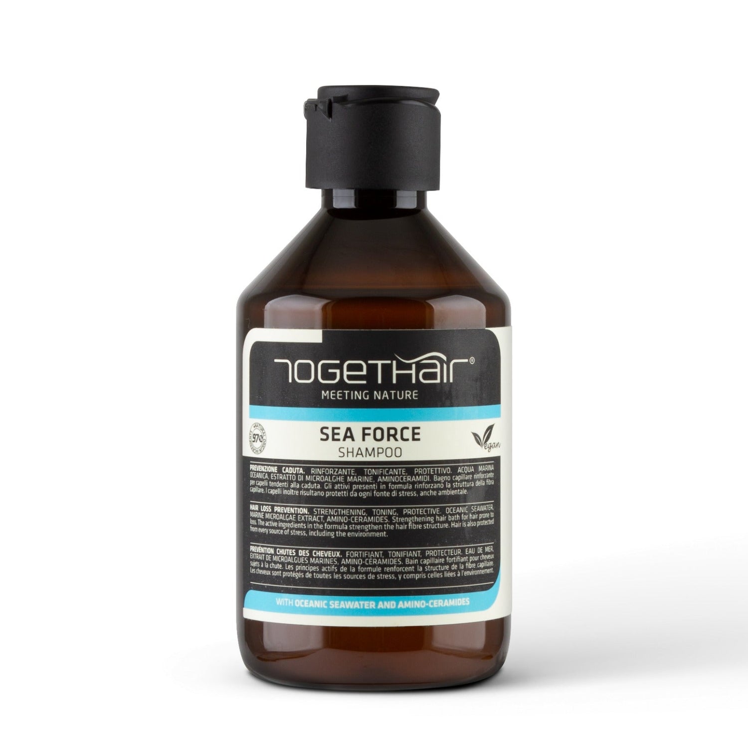 Shampoo Prevenzione Caduta Sea Force Natural Vegan Togethair 250 ml