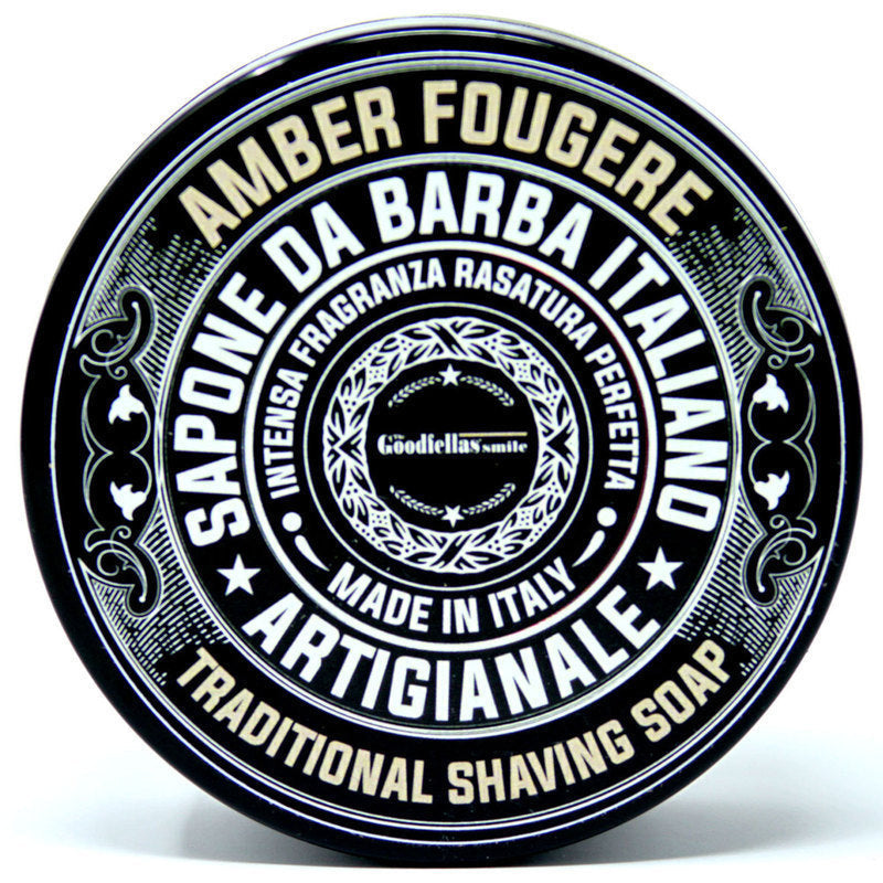 Sapone da Barba Artigianale Amber Fougere The Goodfellas Smile 100 gr