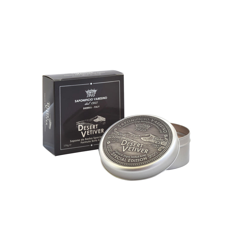 Sapone da Barba Saponificio Varesino Desert Vetiver 4.3 Ciotola 150 gr.