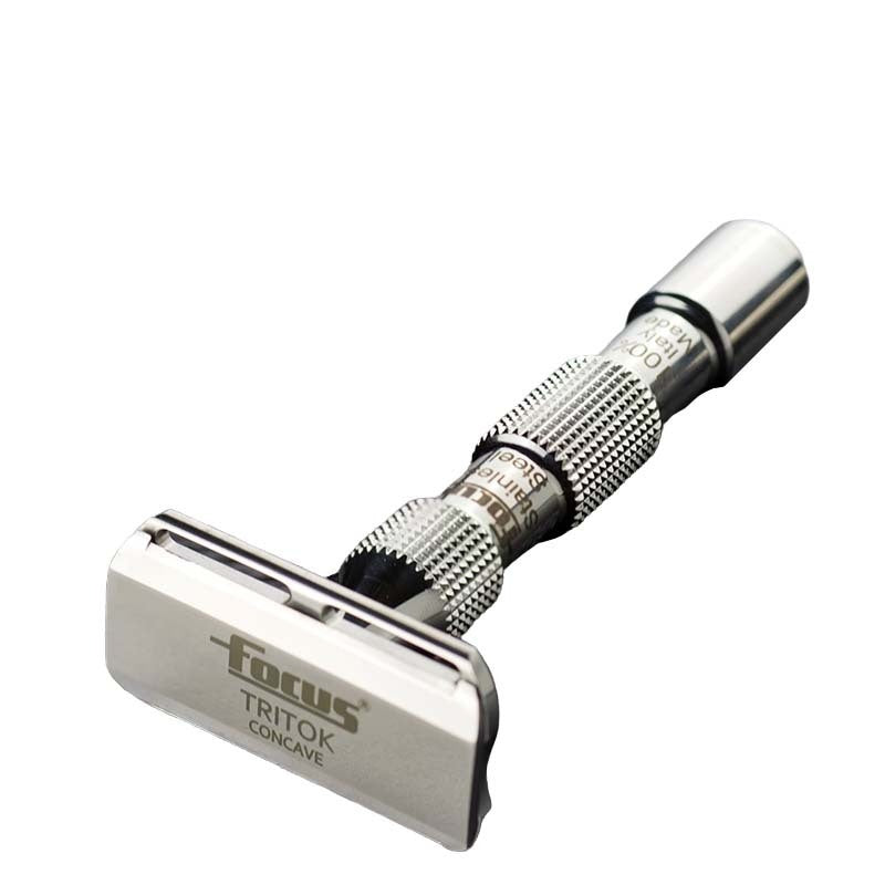 Rasoio Double Edge Acciaio Inox Tritok Concave Focus R62