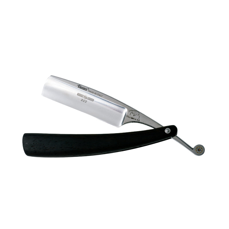 Rasoio Mano Libera 6/8 Acciaio Carbonio Manico Wenge' Focus R217