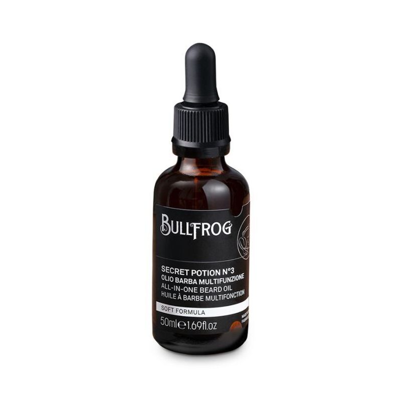 Olio per Barba Multifunzione Secret Potion N°3 Bullfrog 50 ml