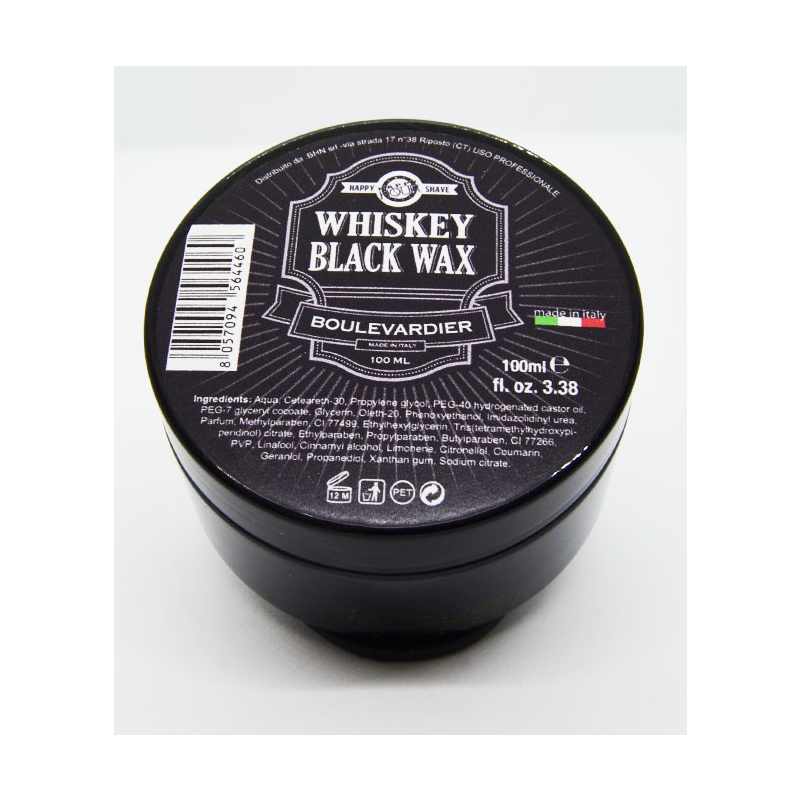 Cera per capelli grigi nera Black Russian Hair Water Wax 100 ml