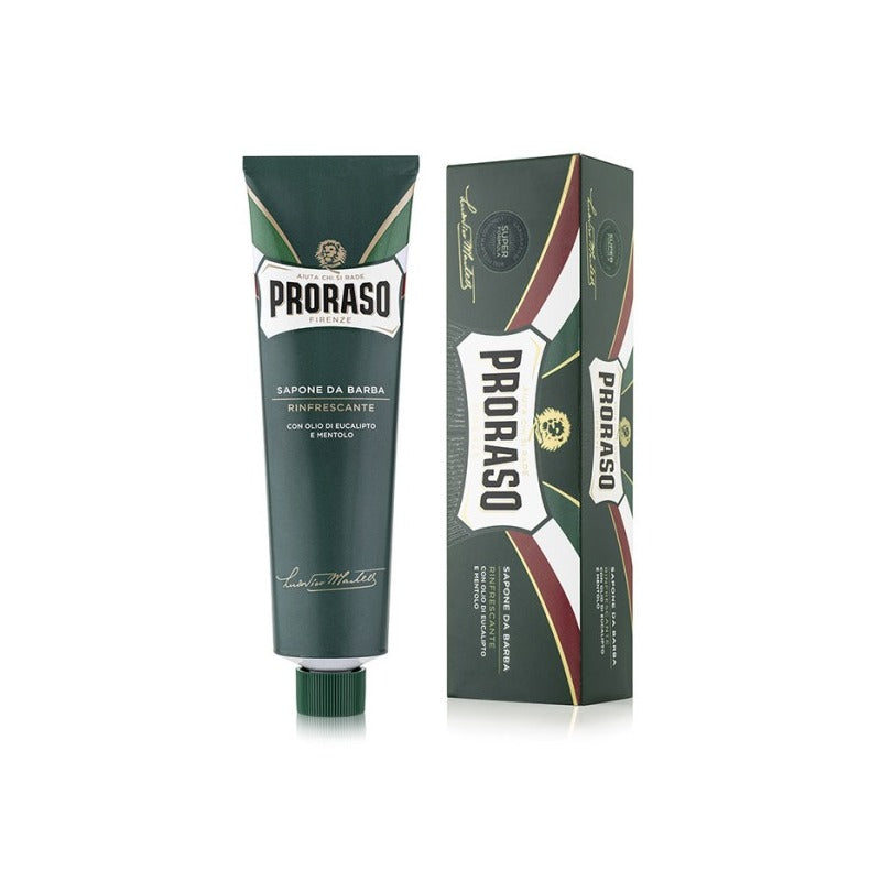 Sapone da Barba Eucalipto e Mentolo Proraso Linea Verde tubo 150 ml
