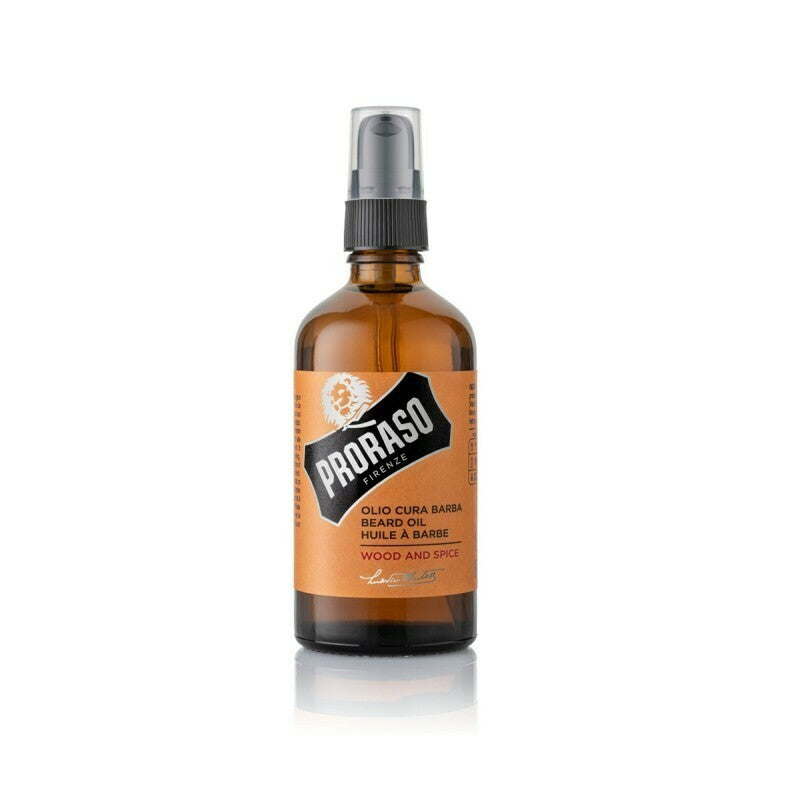 Olio da Barba Wood e Spice Proraso 100 ml