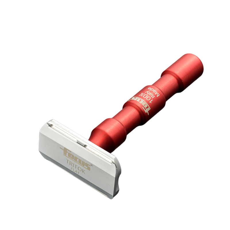 Rasoio Double Edge Flat Rosso Focus R51