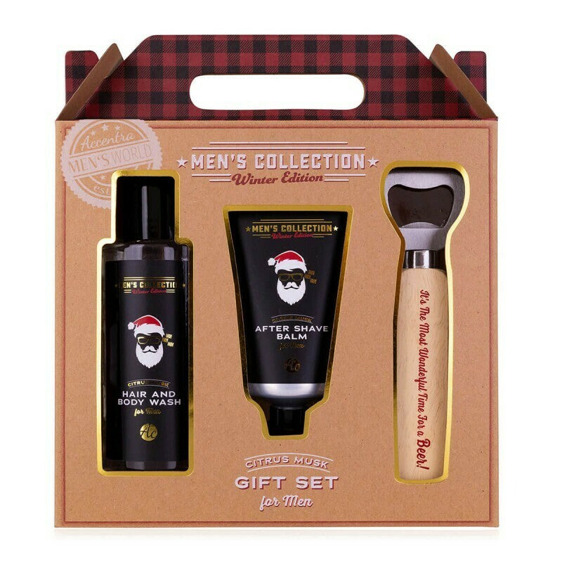 Set Bagno Uomo Men's Collection Showergel After Shave e Apribottiglia