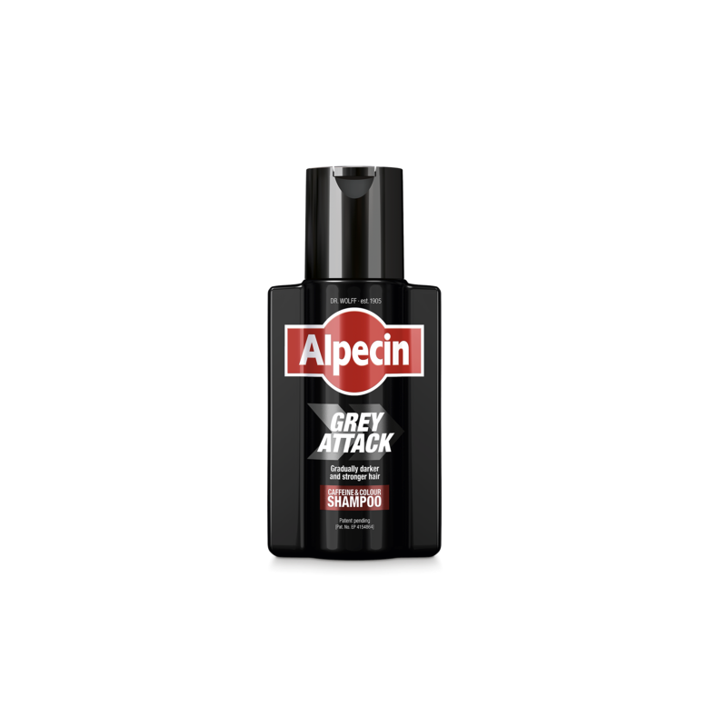 Alpecin Shampoo Grey Attack capelli gradualmente piu ' scuri 200 ml