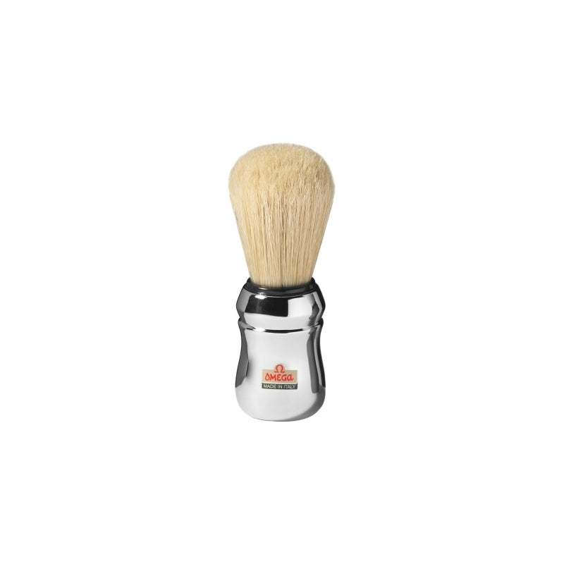 Pennello da barba professionale in pura setola Omega 10083