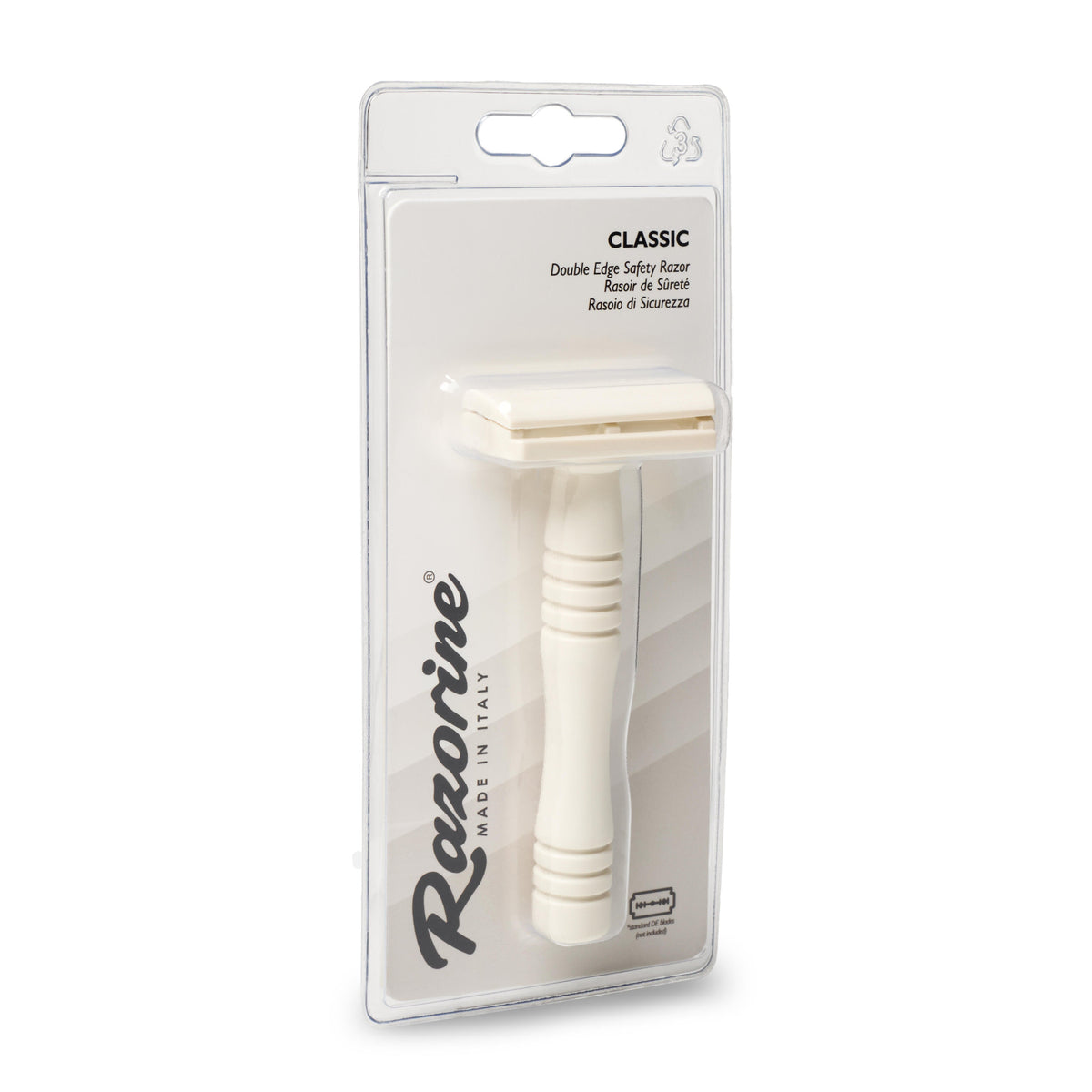 Rasoio Double Edge Open Classic II White Castle Razorine 21007