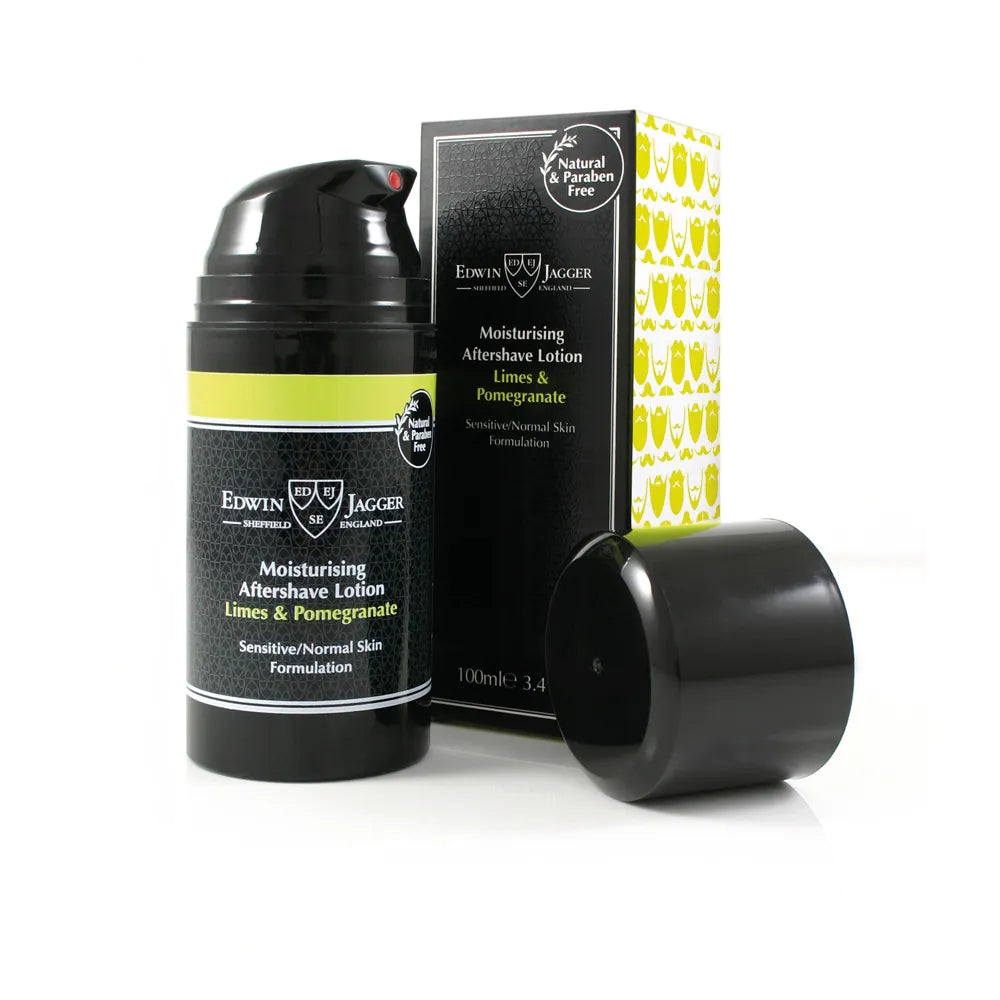 After Shave Lotion Limes e Pomegranate Edwin Jagger 100 ml