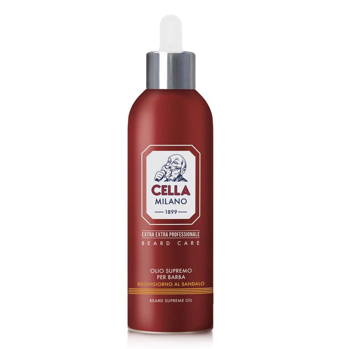 Olio Supremo per Barba Buongiorno al Sandalo Cella 100 ml