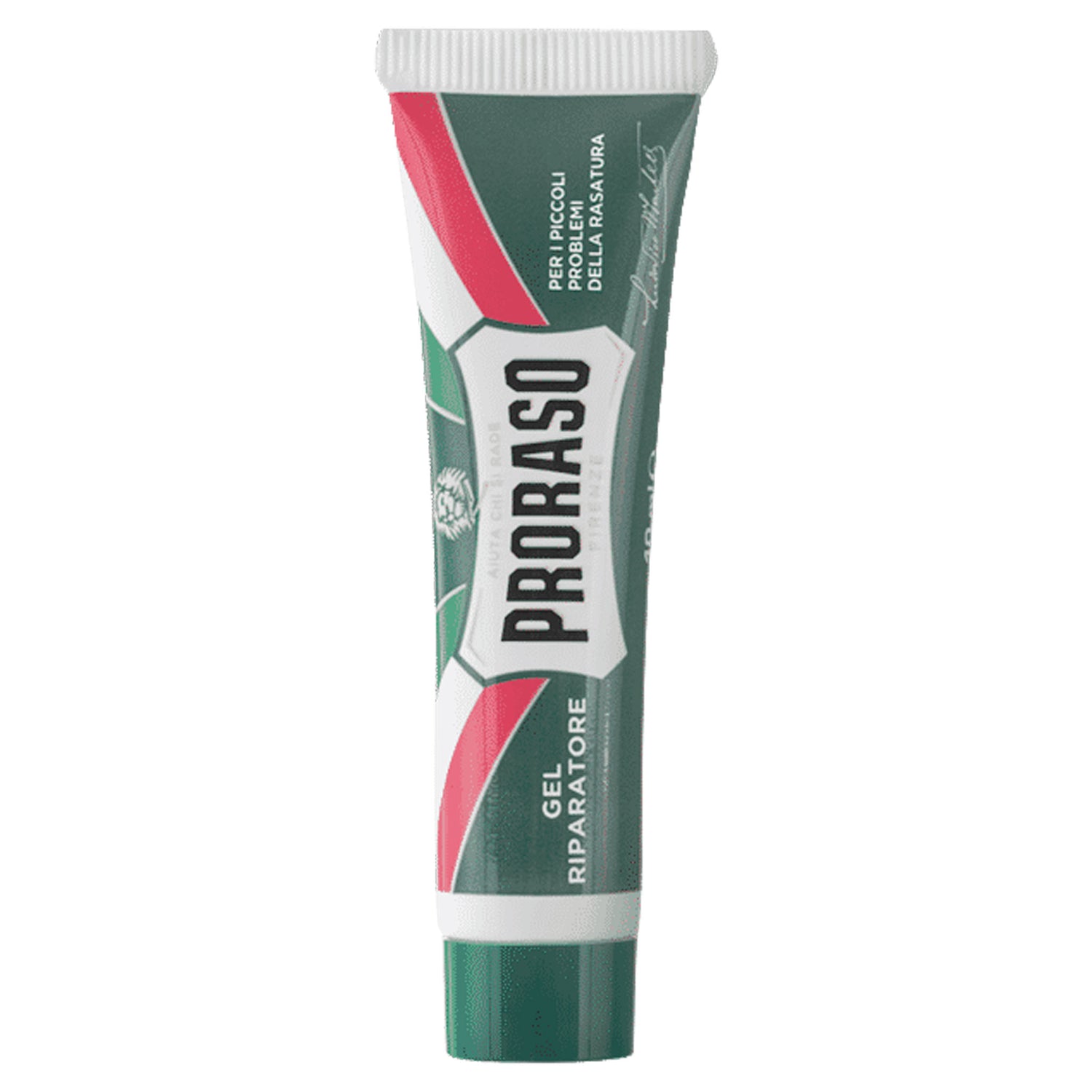 Gel Riparatore Piccoli Problemi Rasatura Proraso Linea Verde tubo 10 ml.
