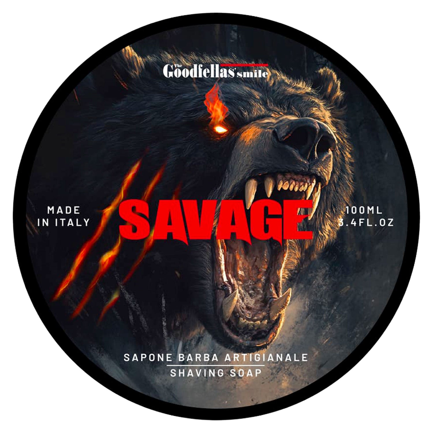 Sapone da Barba Artigianale Savage The Goodfellas Smile 100 gr
