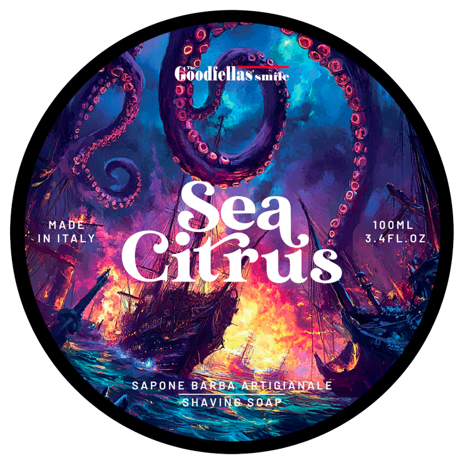 Sapone da Barba Artigianale Sea Citrus The Goodfellas Smile 100 gr