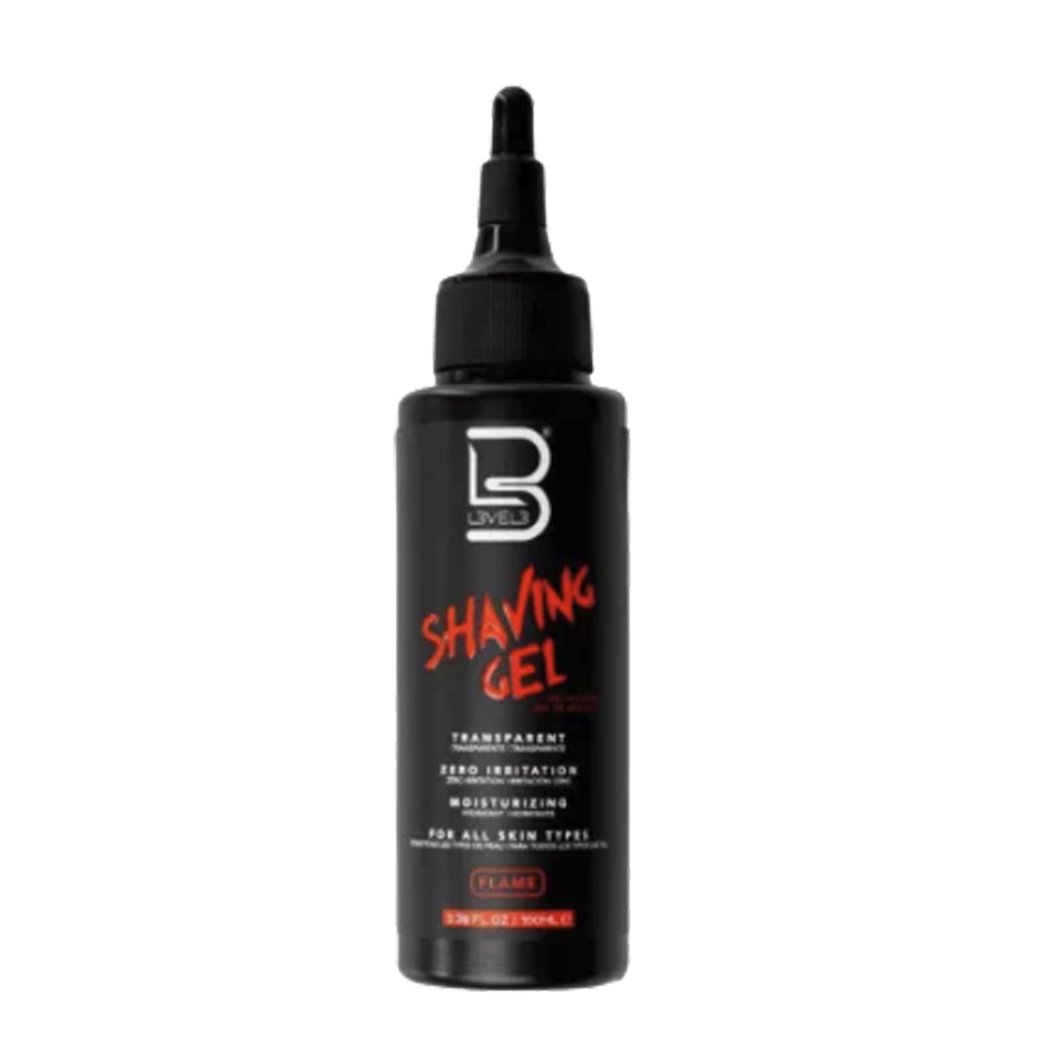 Shaving Gel Trasparente Flame Level 3 100 ml